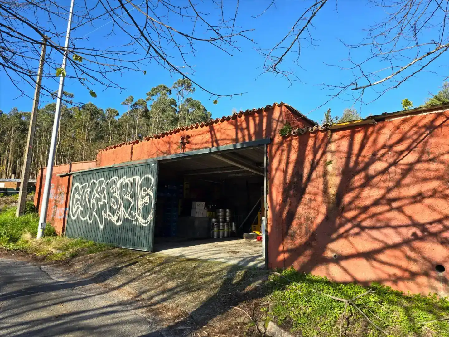Vista exterior de Casa o xalet en venda en Poio amb Balcó