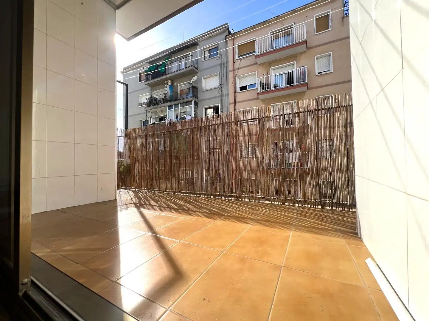 Balcony of Flat for sale in L'Hospitalet de Llobregat  with Air Conditioner, Heating and Furnished