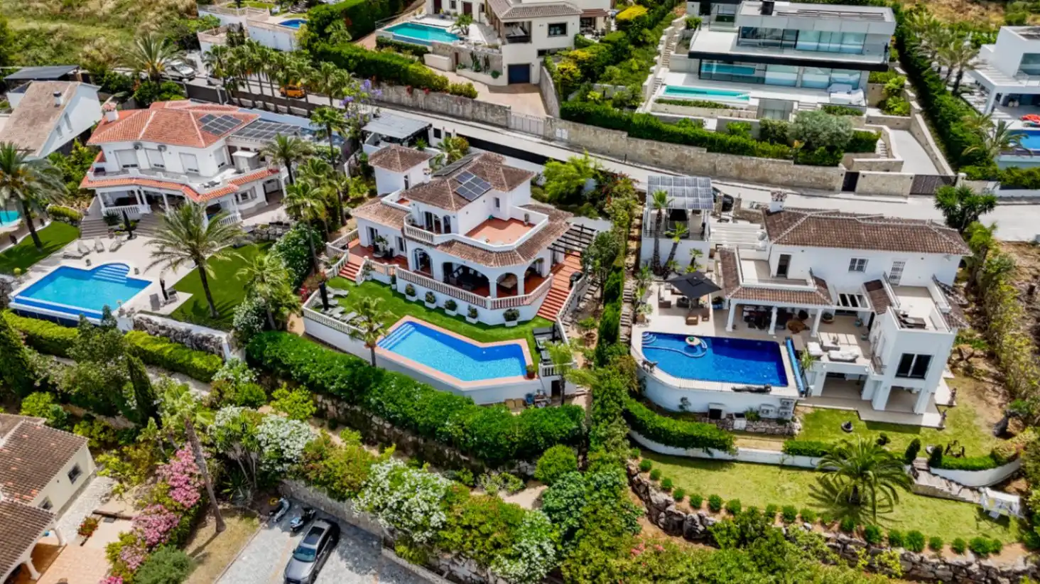 Exterior view of Houses for sale in Jávea / Xàbia  with Air Conditioner, Terrace and Swimming Pool