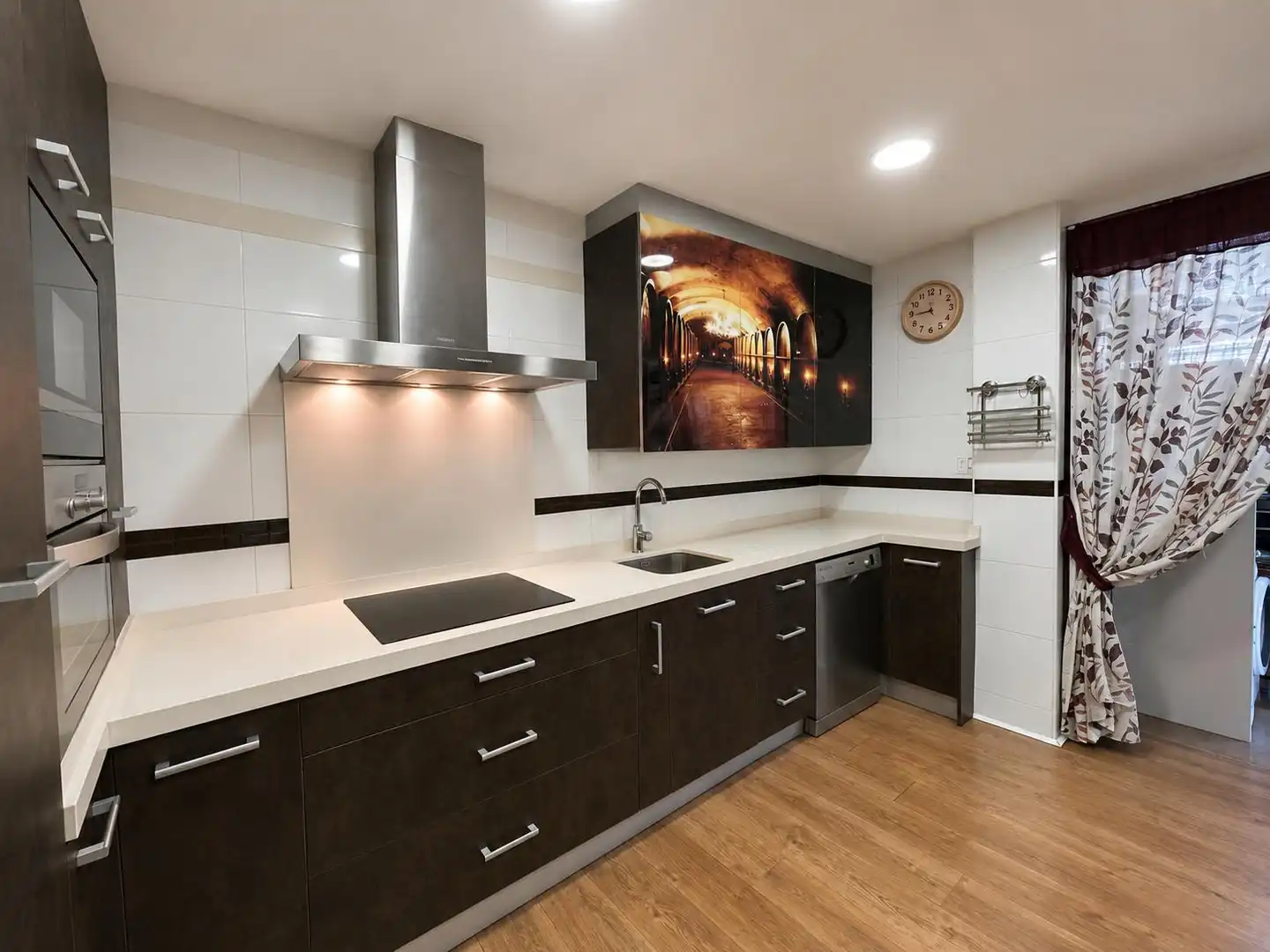 Cocina de Casa adosada en venta en Ciudad Real con Aire acondicionado, Calefacción y Jardín privado