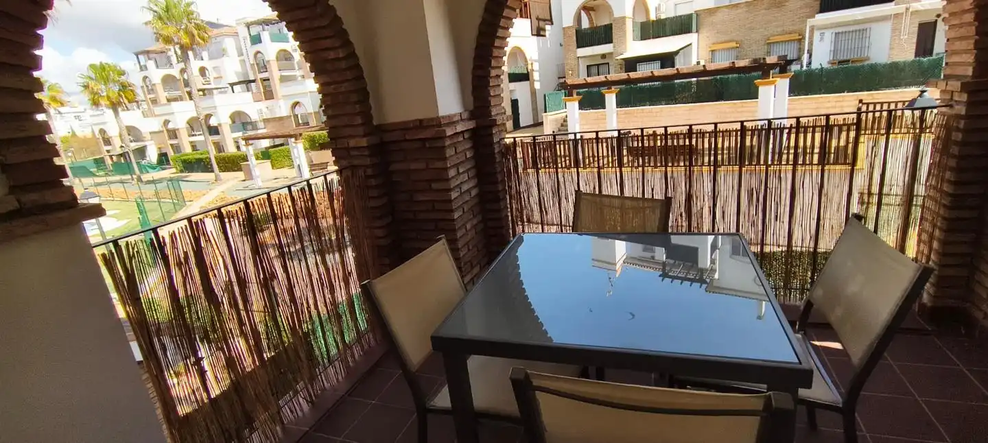 Terrasse von Wohnungen zur Miete in Las Salinas