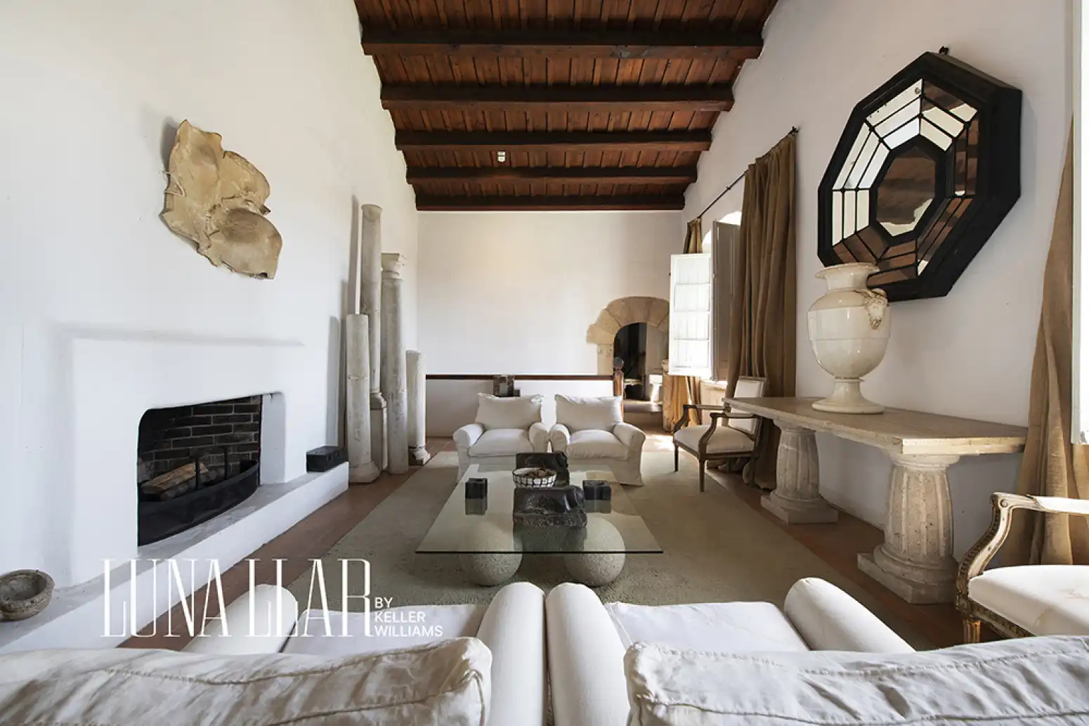 Sala de estar de Casa o chalet en venta en Pineda de Mar con Jardín privado y Piscina