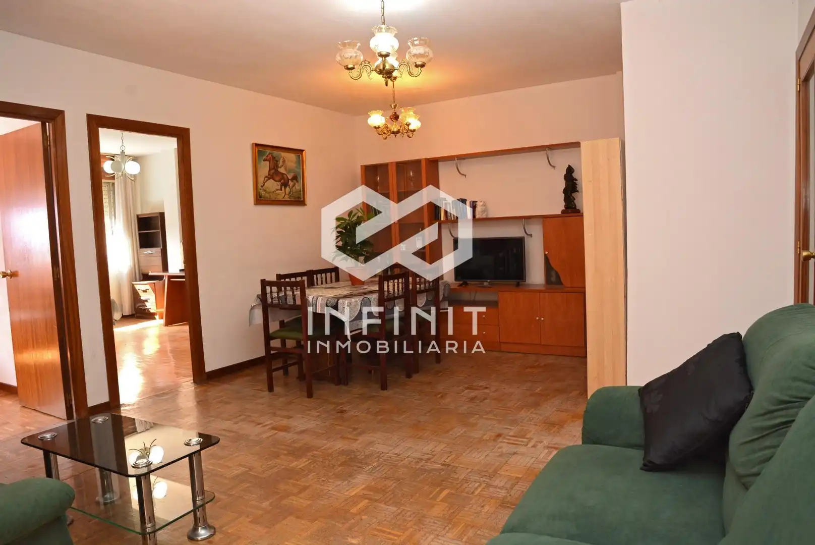 Sala d'estar de Pis en venda en Alcalá de Henares amb Calefacció i Terrassa