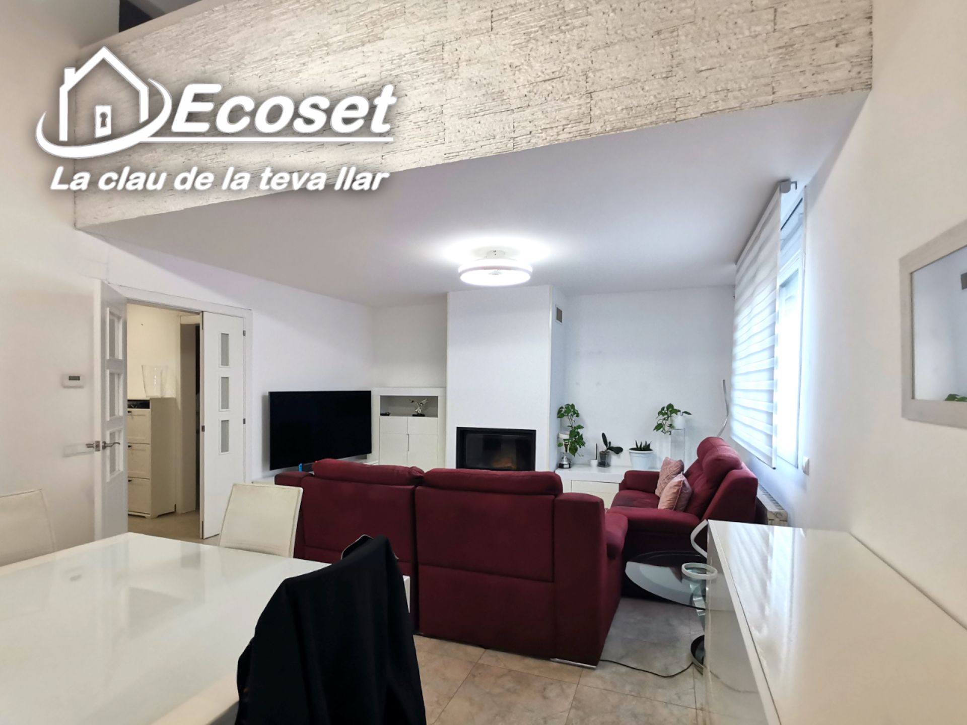 Sala d'estar de Casa o xalet en venda en Cervelló amb Aire condicionat, Calefacció i Jardí privat