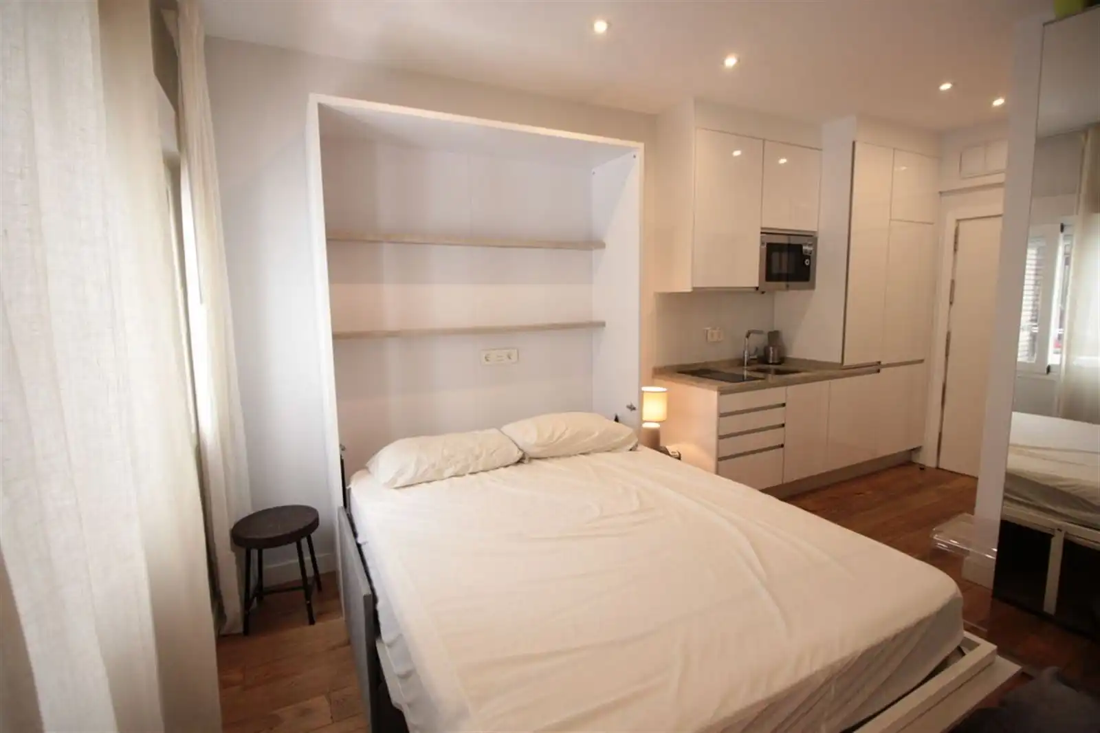 Bedroom of Study for rent in Madrid  with Air Conditioner, Heating and Furnished