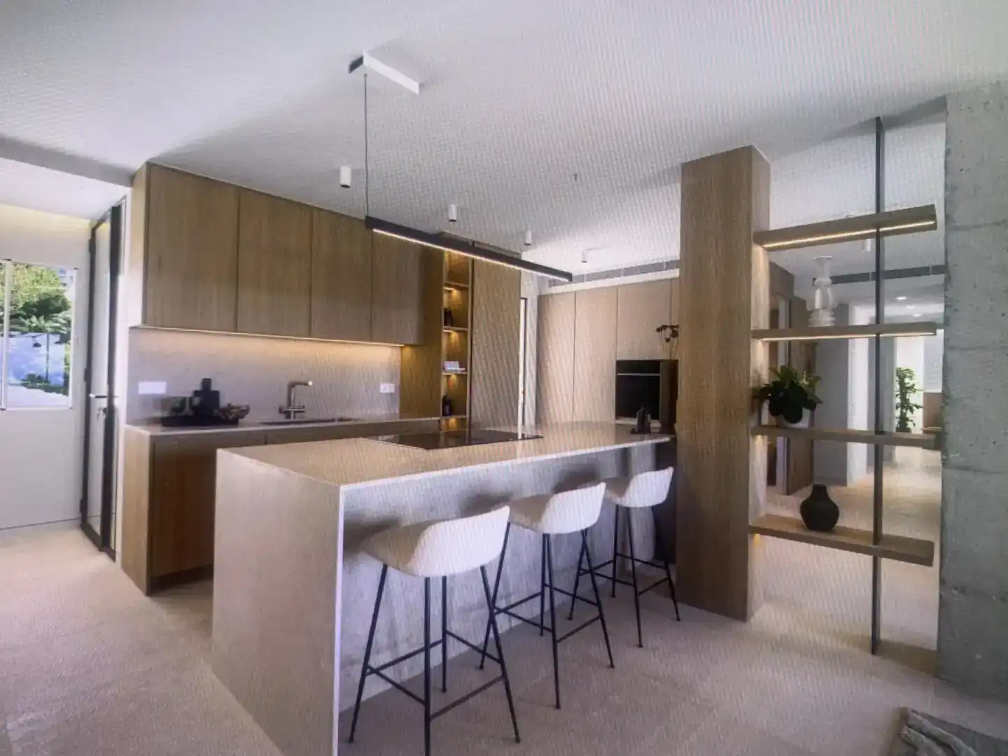 Kitchen of Flat for rent in  Palma de Mallorca  with Air Conditioner and Balcony
