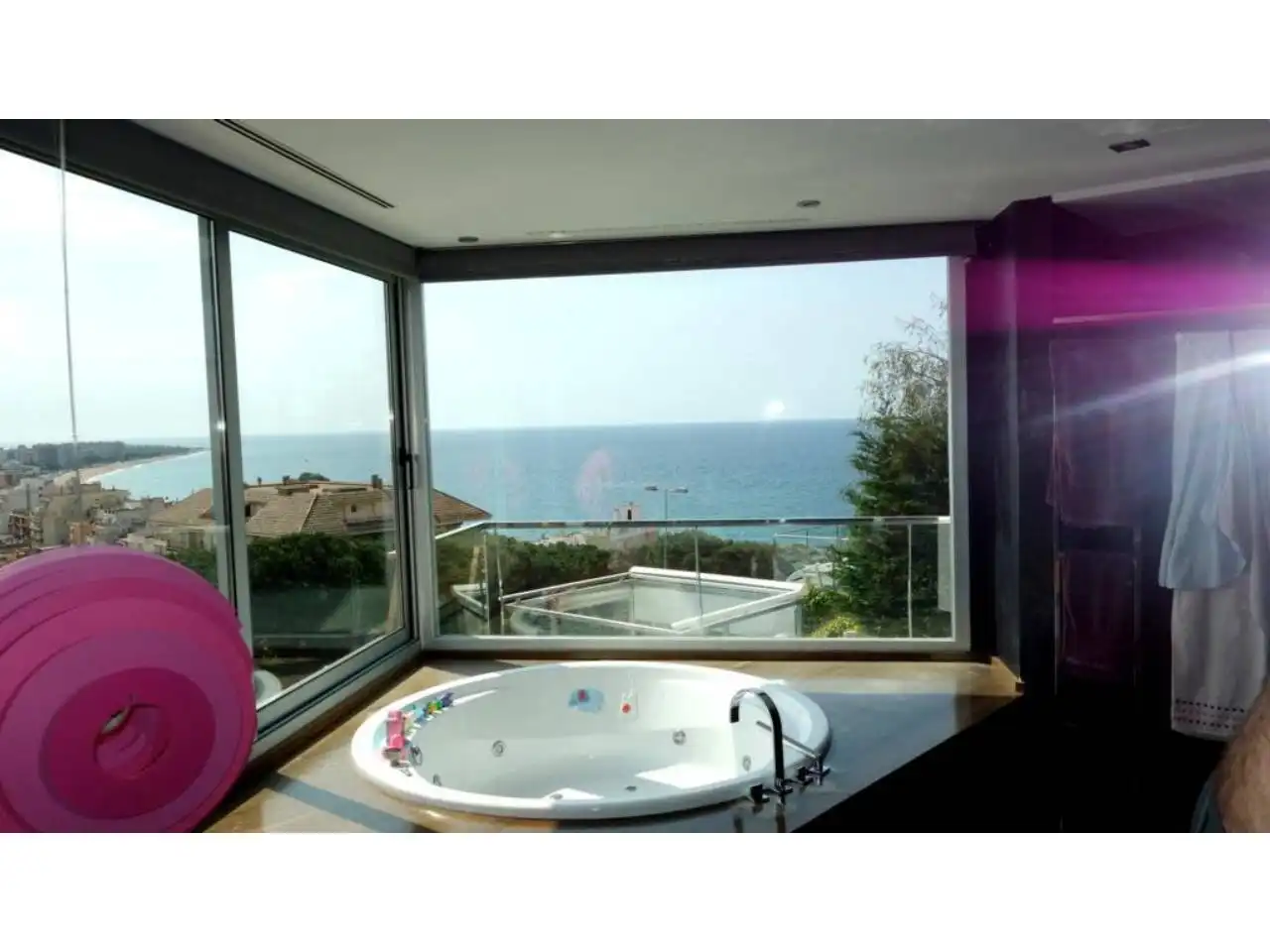 Bathroom of Houses for sale in Blanes  with Heating, Terrace and Furnished