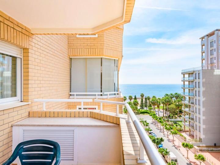 Bedroom of Flat for sale in Oropesa del Mar / Orpesa  with Air Conditioner, Heating and Terrace