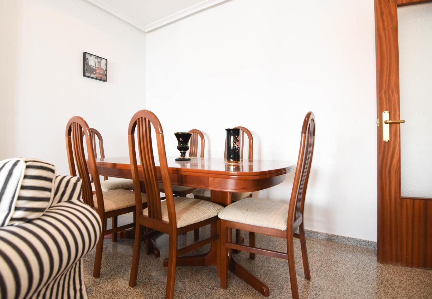 Dining room of Flat for sale in Santa Pola  with Air Conditioner and Furnished
