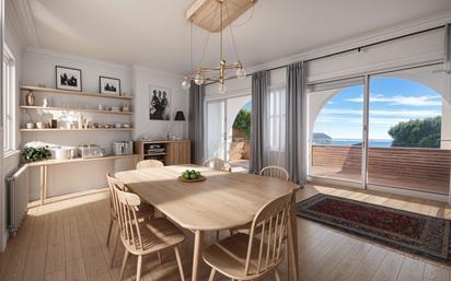 Dining room of Attic for sale in Lloret de Mar  with Air Conditioner, Heating and Terrace