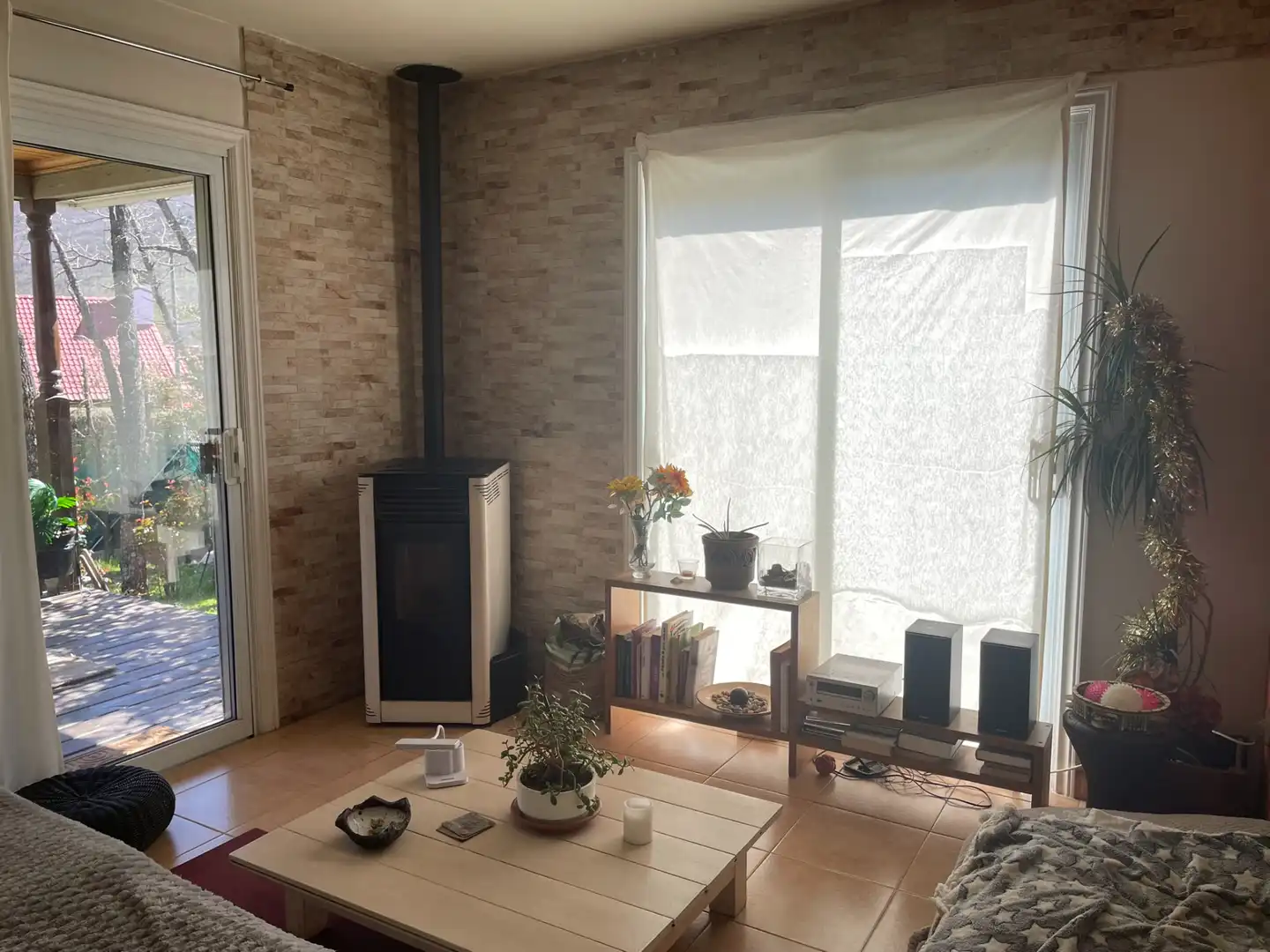 Sala de estar de Casa o chalet en venta en Cercedilla con Jardín privado y Piscina comunitaria