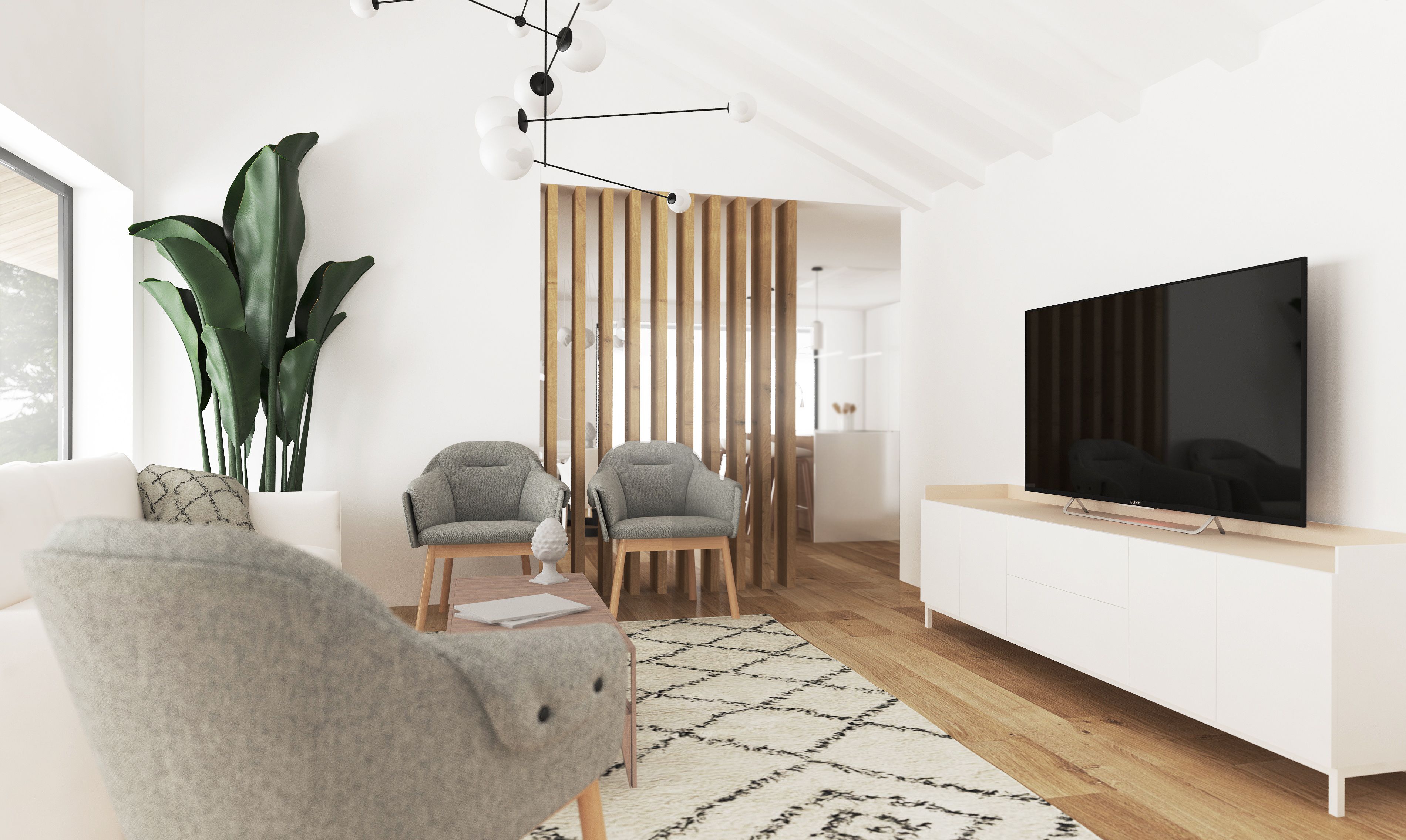Living room of House or chalet for sale in Mallabia  with Air Conditioner, Heating and Private garden