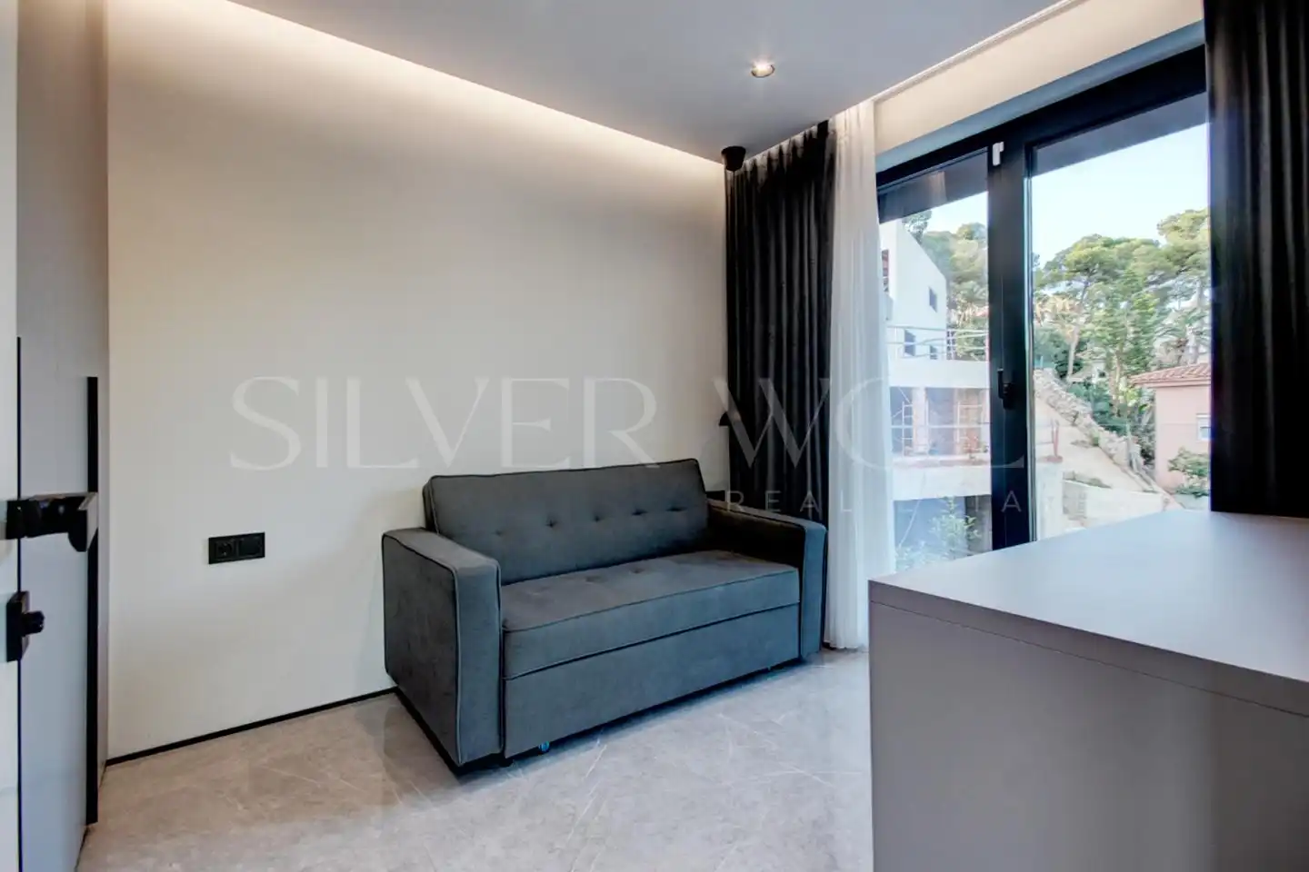 Living room of Houses for sale in Castelldefels  with Air Conditioner, Heating and Private garden