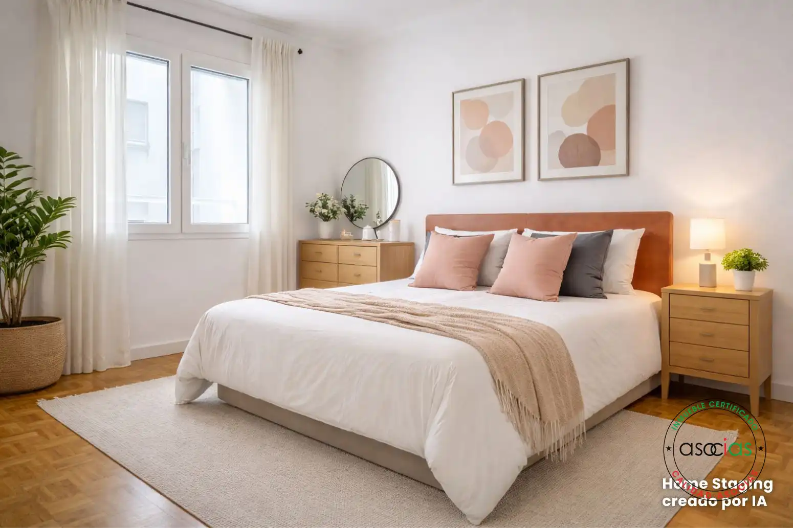Schlafzimmer von Wohnung zum Verkauf in Gijón  mit Heizung und Balkon