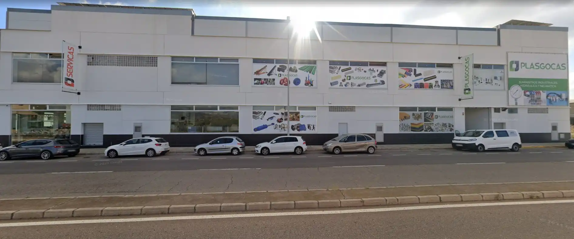 Exterior view of Industrial buildings for sale in Castellón de la Plana / Castelló de la Plana