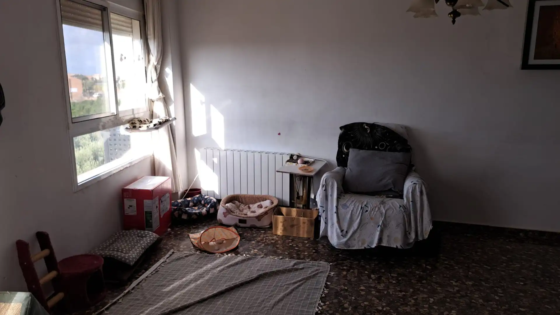 Sala d'estar de Pis en venda en Vinalesa amb Aire condicionat, Moblat i Forn