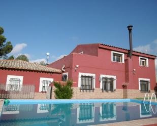 Exterior view of House or chalet for sale in Yecla  with Swimming Pool and Internet