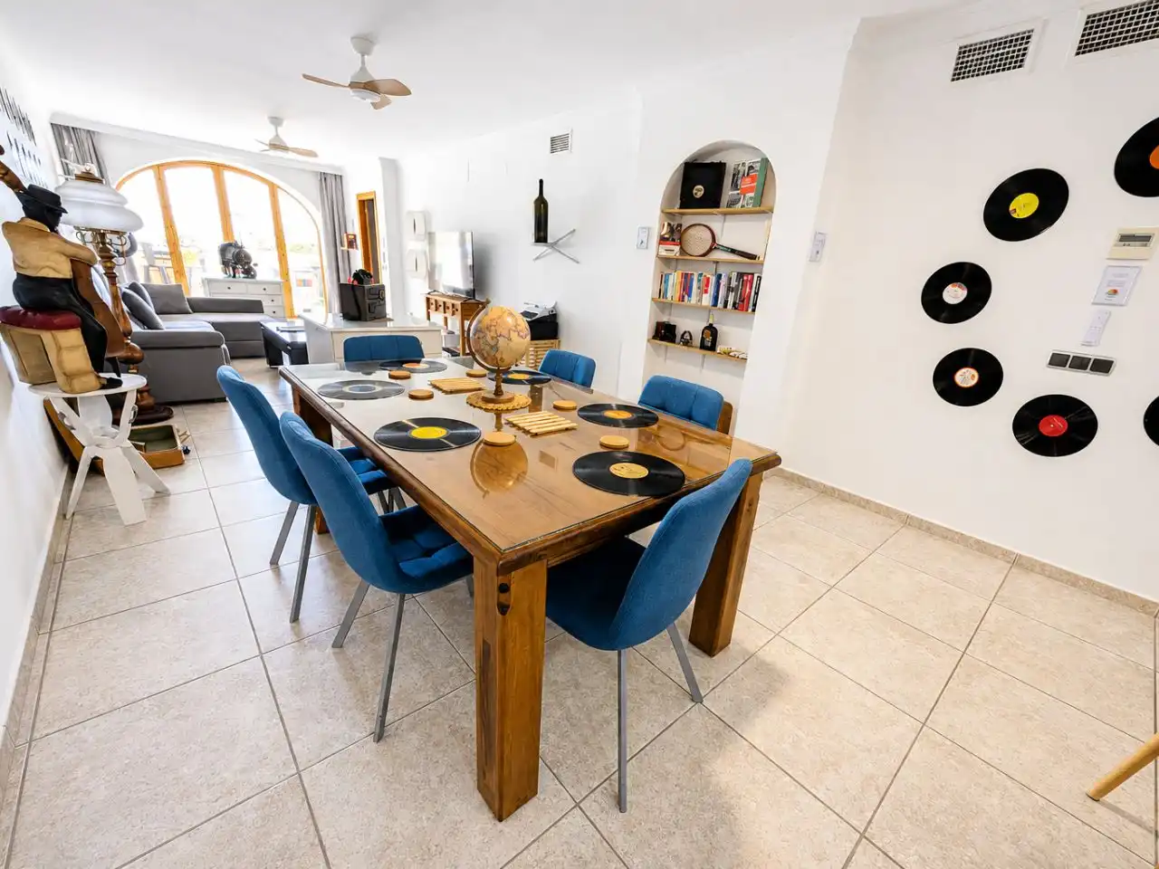 Dining room of Flat for rent in Mascarat