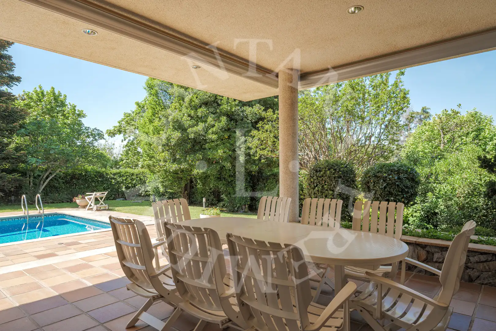 Terraza de Casa o chalet en venta en La Garriga con Aire acondicionado, Calefacción y Jardín privado