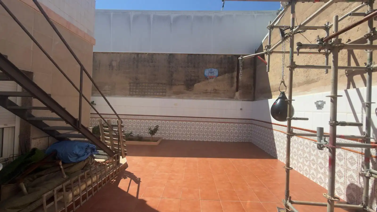 Terrassa de Casa adosada en venda en La Unión amb Aire condicionat, Jardí privat i Terrassa