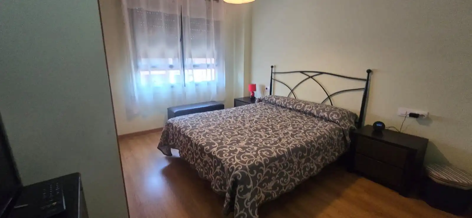 Habitación de Apartamento de alquiler en Alboraya con Aire acondicionado, Amueblado y Balcón