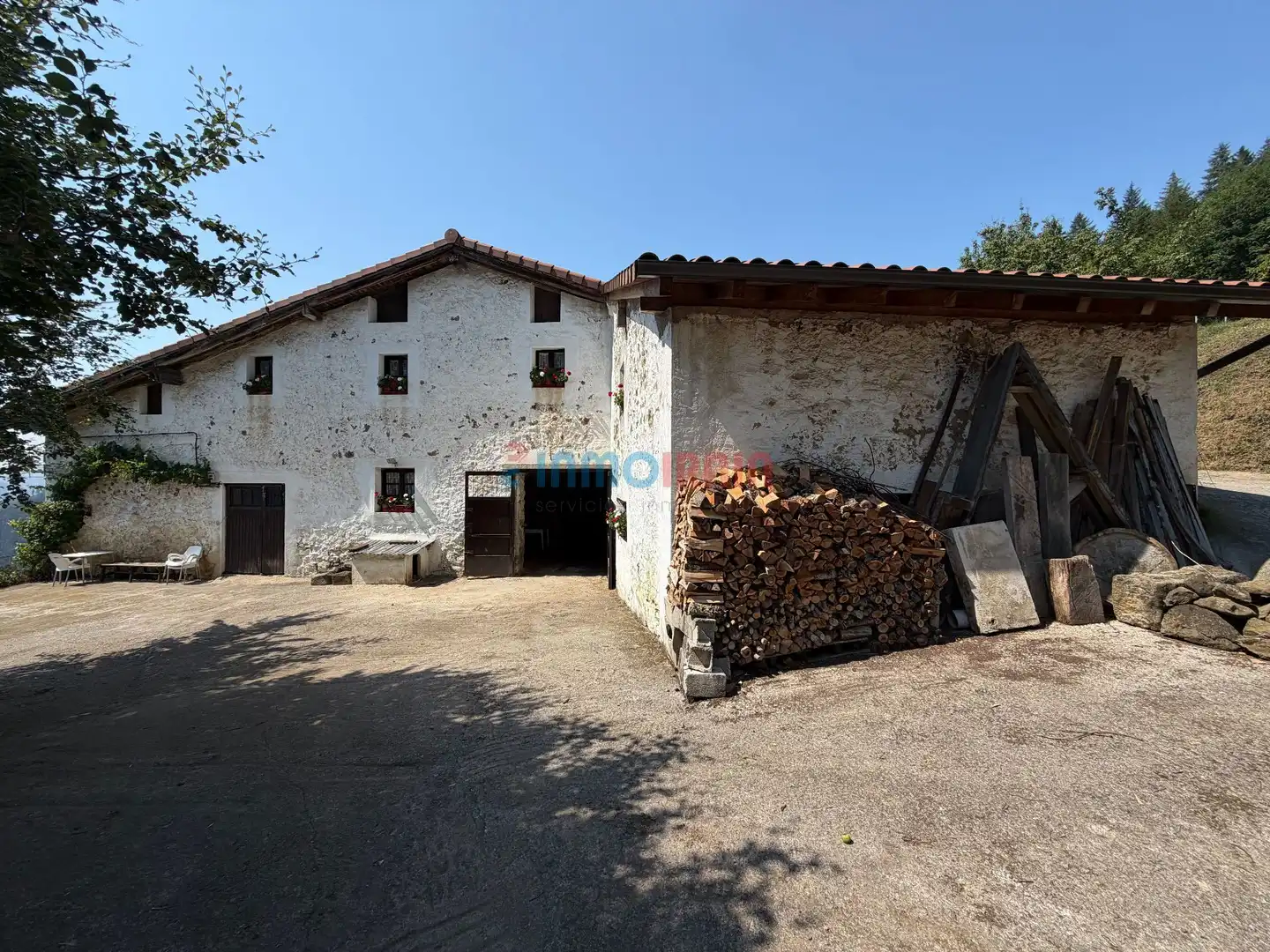 Vista exterior de Casa o chalet en venta en Antzuola con Calefacción, Jardín privado y Trastero