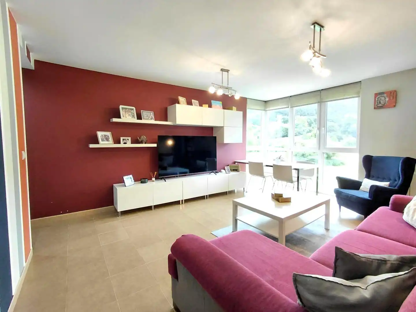 Living room of Flat for sale in Santa María de Cayón  with Heating and Storage room