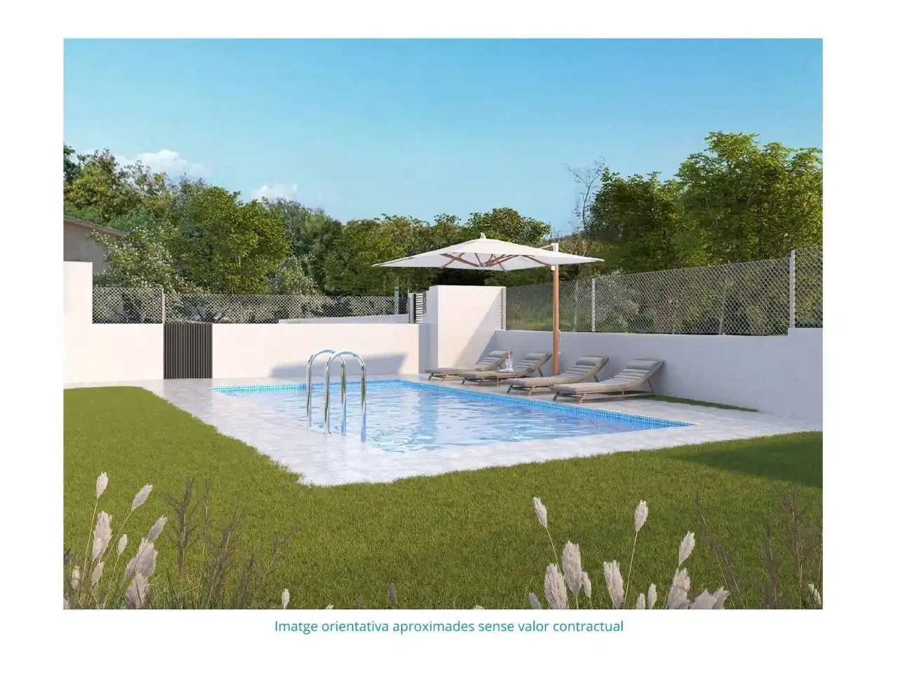 Piscina de Àtic en venda en Cubelles amb Aire condicionat, Calefacció i Terrassa