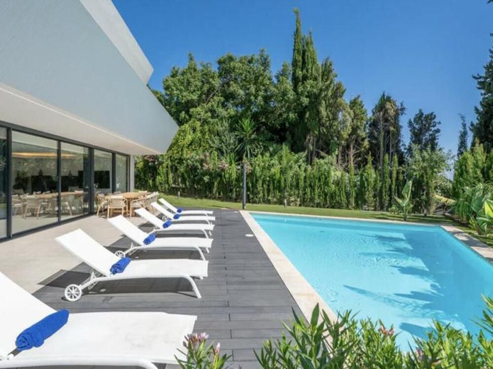 Jardín de Casa o chalet en venta en Marbella con Aire acondicionado, Calefacción y Jardín privado