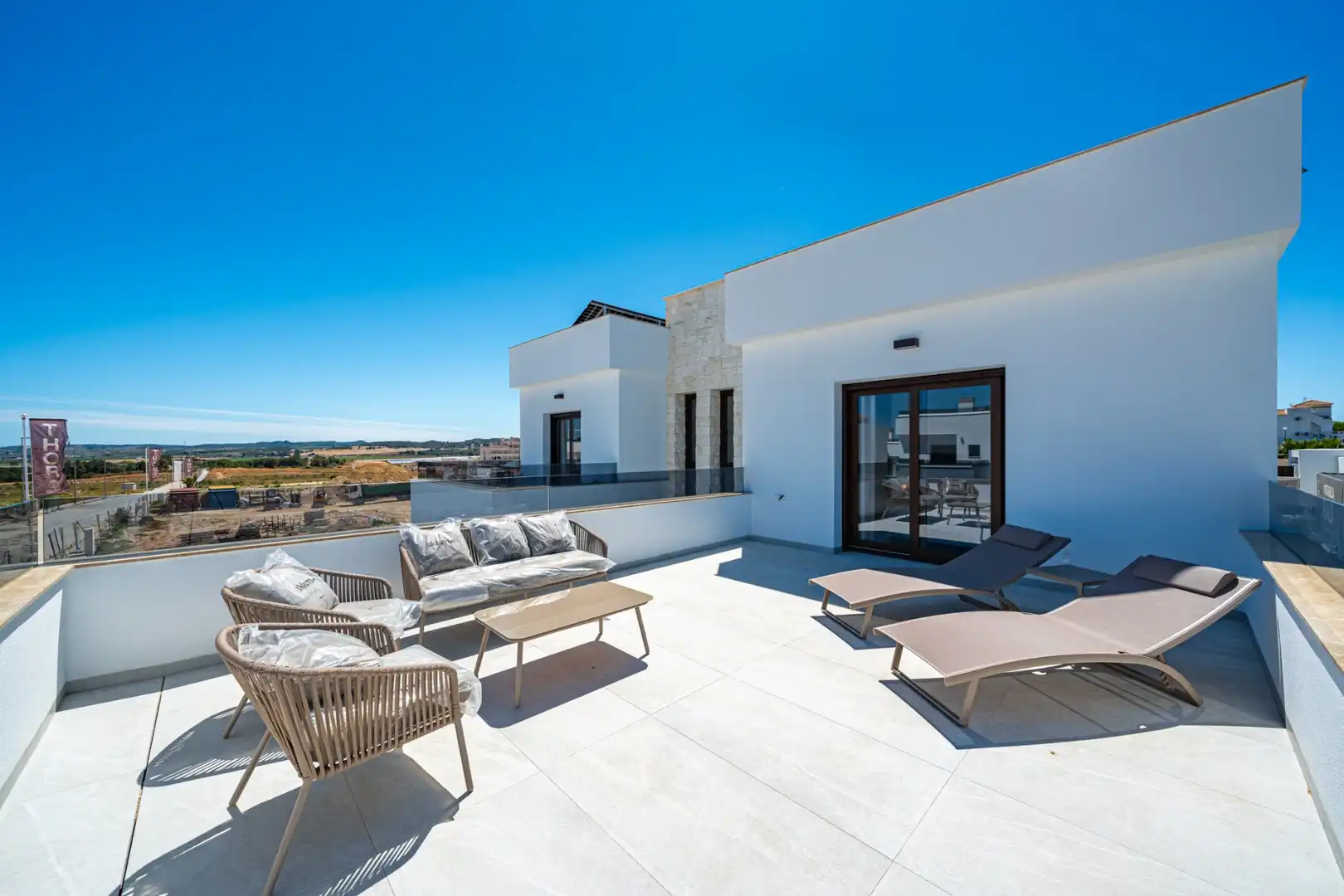 Terrassa de Casa o xalet en venda en Orihuela amb Calefacció, Jardí privat i Terrassa