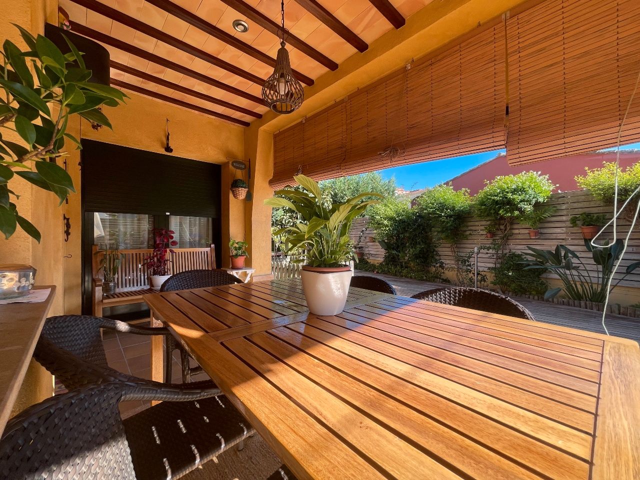 Terrassa de Casa o xalet en venda en La Bisbal d'Empordà amb Aire condicionat, Calefacció i Jardí privat