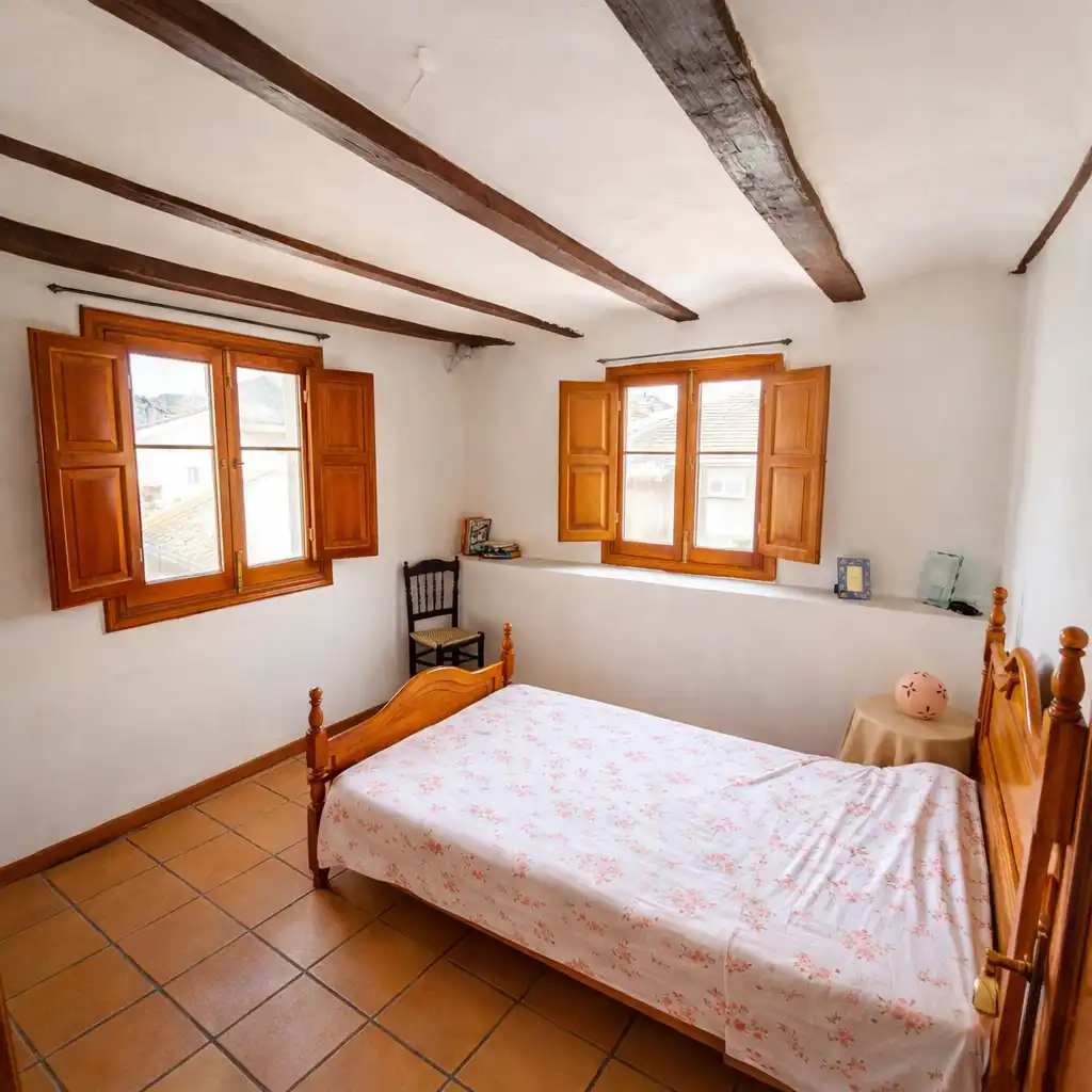 Habitación de Casa adosada en venta en Xàtiva con Aire acondicionado, Terraza y Amueblado