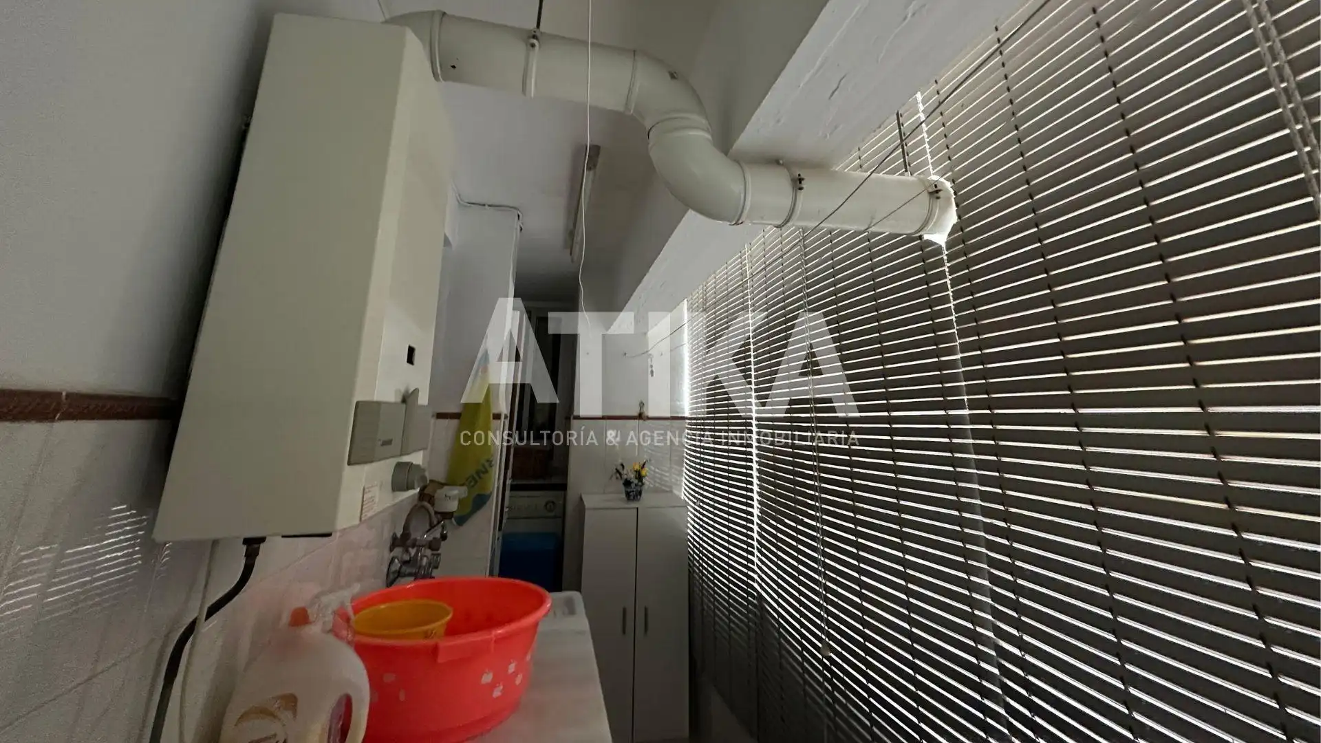 Küche von Wohnung zum Verkauf in Ontinyent mit Klimaanlage, Heizung und Terrasse