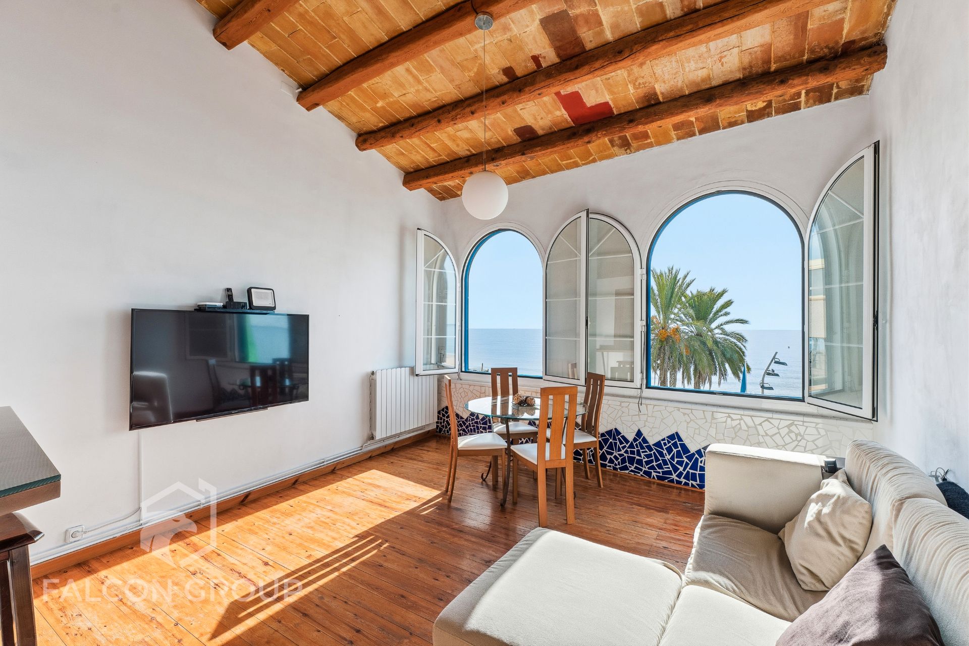 Sala d'estar de Dúplex en venda en Calafell amb Aire condicionat, Calefacció i Terrassa