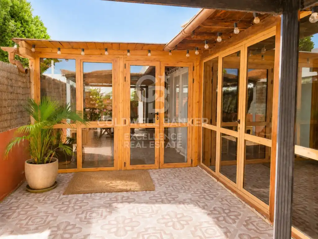 Terraza de Casa o chalet en venta en La Oliva con Jardín privado, Terraza y Horno