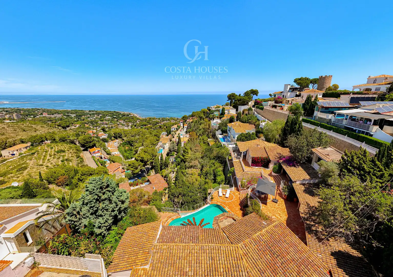 Exterior view of Houses for sale in Dénia  with Air Conditioner, Heating and Private garden