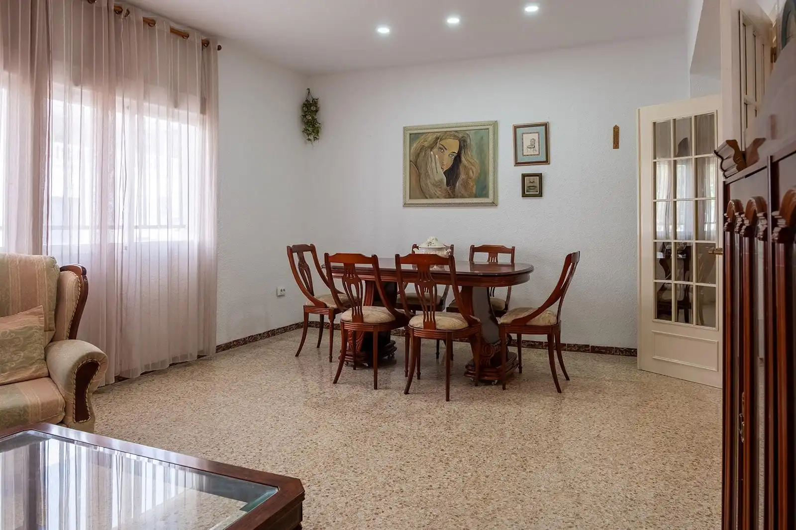 Menjador de Casa o xalet en venda en Torreblanca amb Aire condicionat, Jardí privat i Terrassa