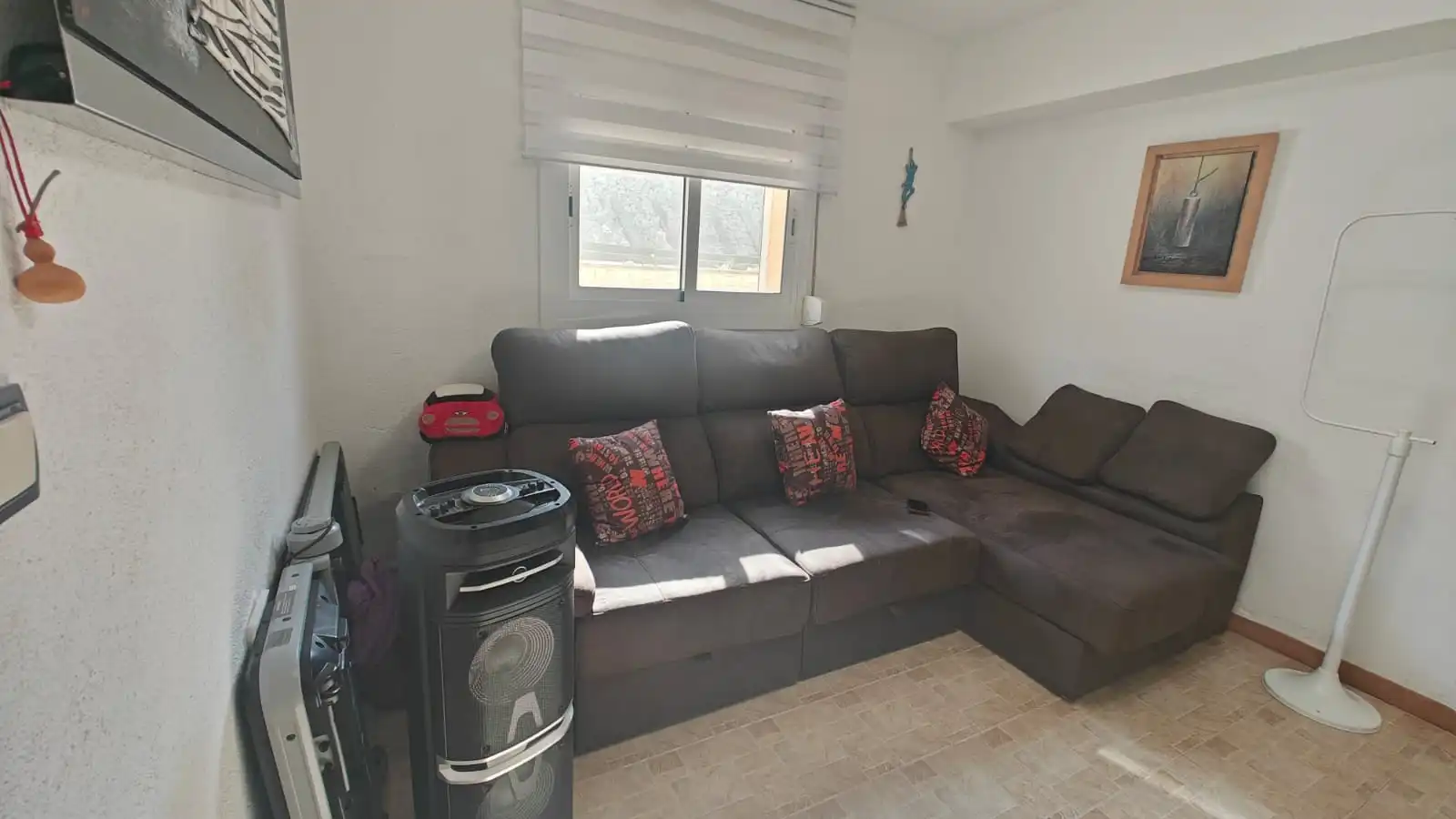 Sala de estar de Casa o chalet en venta en Cunit con Aire acondicionado y Jardín privado