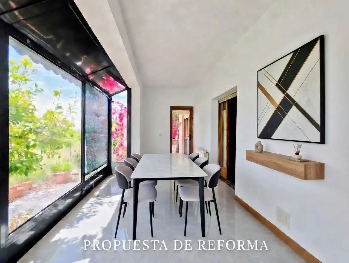 Comedor de Casa o chalet en venta en Sant Cugat Sesgarrigues con Calefacción, Terraza y Amueblado