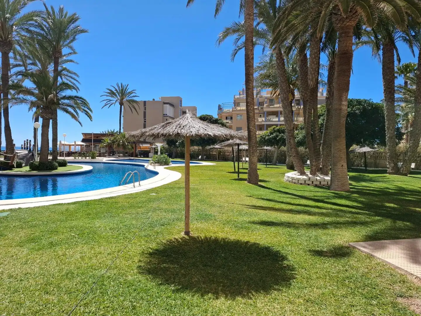 Piscina de Apartament en venda en El Campello amb Jardí privat, Terrassa i Piscina comunitària