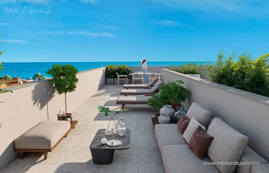 Mini appartamento con piscina in vendita a Los Narejos - Punta Calera