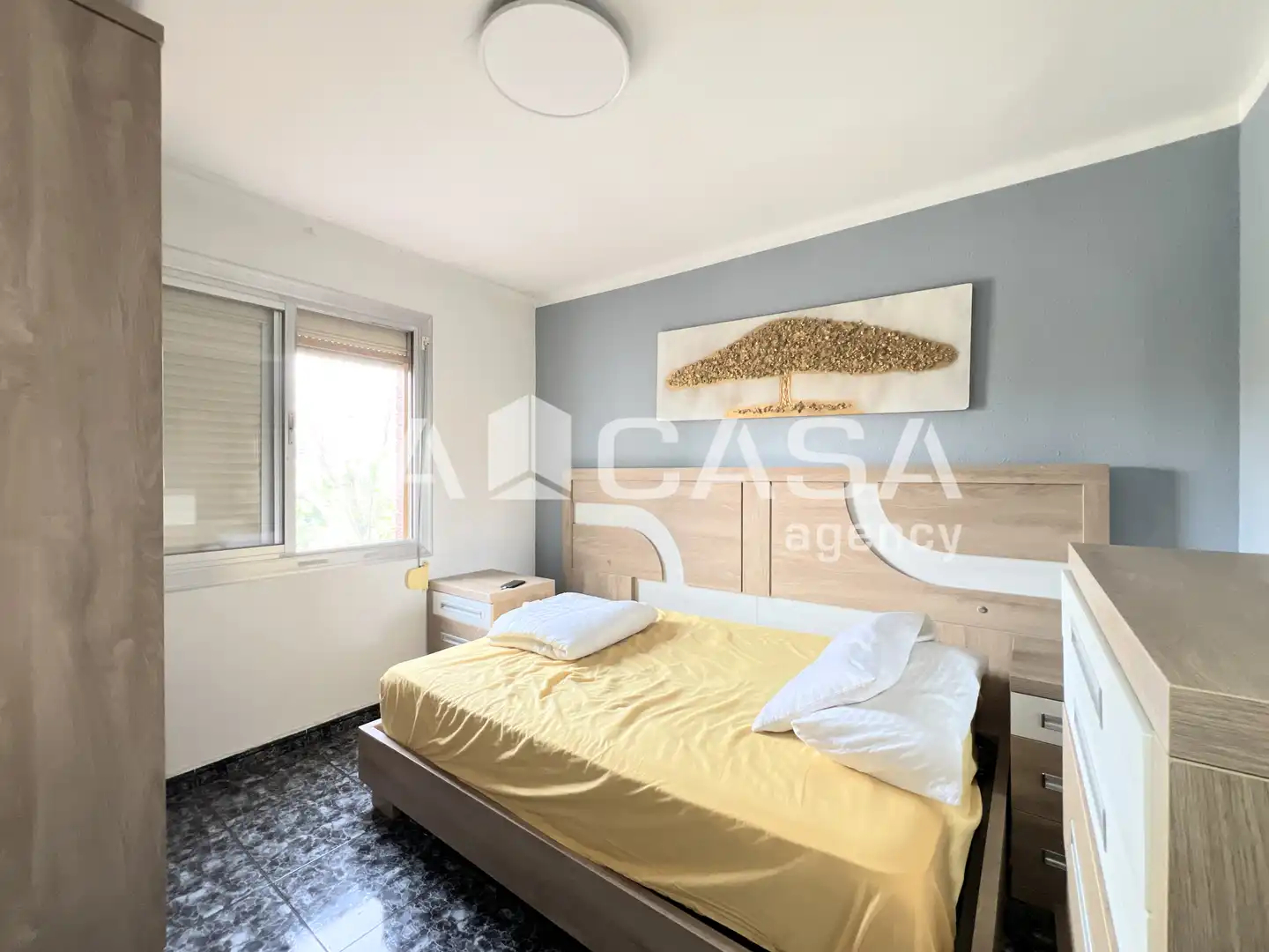 Schlafzimmer von Wohnung zum Verkauf in Badalona mit Heizung und Balkon