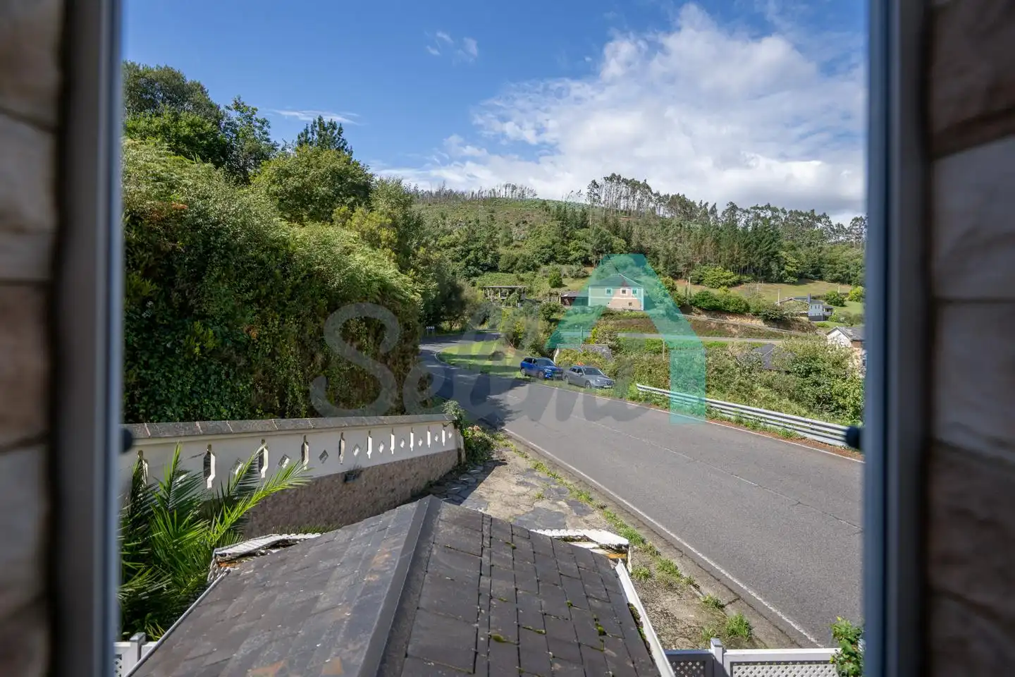 Exterior view of Houses for sale in Coaña  with Heating, Terrace and Furnished