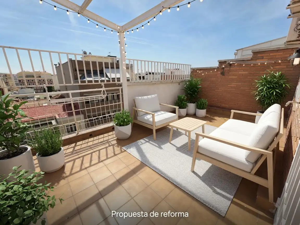 Terrassa de Àtic en venda en Madrid amb Aire condicionat, Calefacció i Parquet