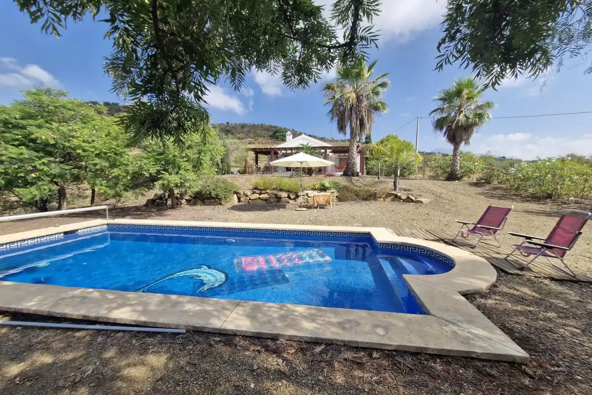 Piscina de Finca rústica en venda en Tolox amb Jardí privat, Terrassa i Piscina