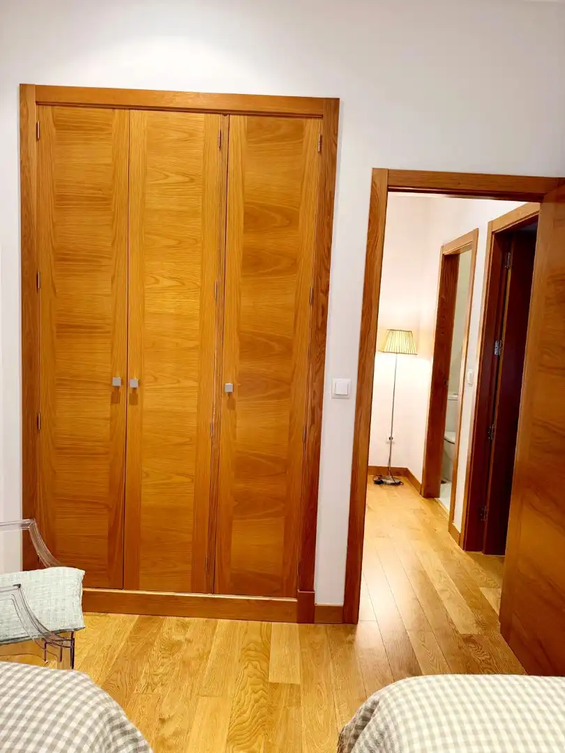 Bedroom of Flat for rent in Poio  with Heating, Furnished and Balcony