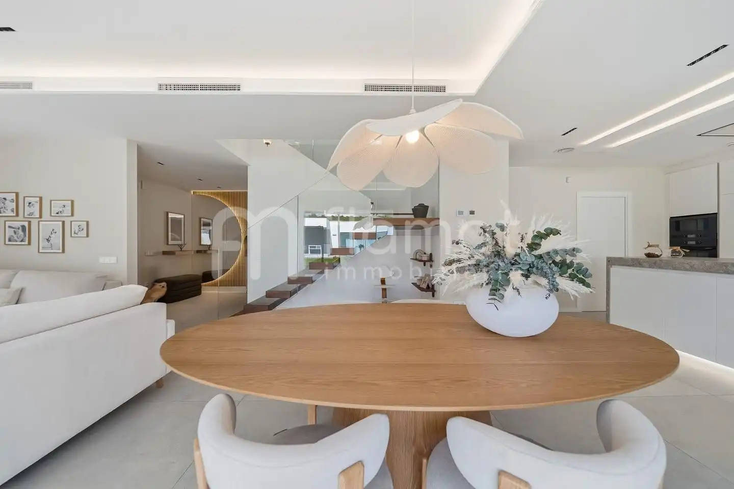 Dining room of Houses for sale in Palau-solità i Plegamans