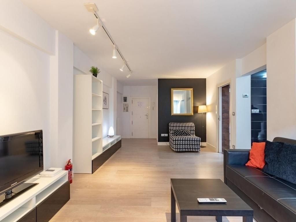 Living room of Apartment to rent in Donostia - San Sebastián   with Air Conditioner and Balcony