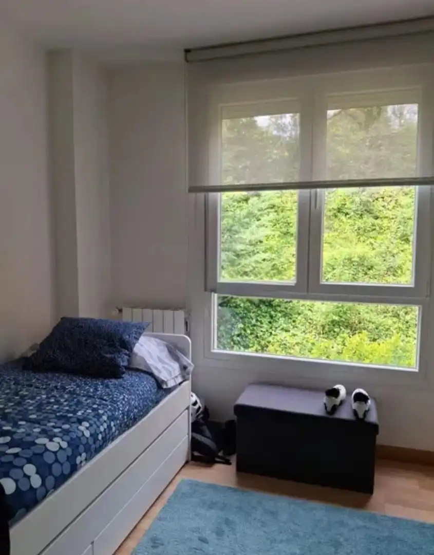 Bedroom of Flat for sale in Valle de Mena  with Heating, Terrace and Furnished