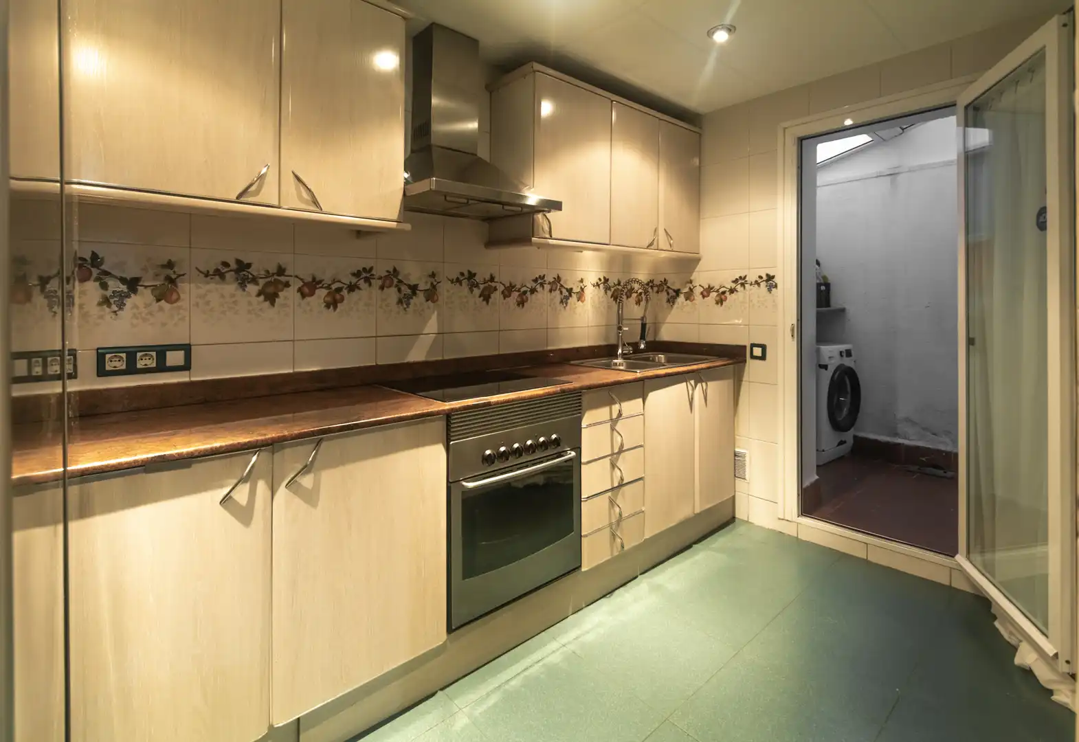 Küche von Maisonette zum Verkauf in Rubí mit Klimaanlage, Heizung und Möbliert
